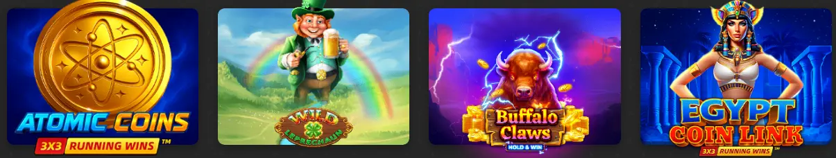 Types de bonus disponibles sur SPACE FORTUNA CASINO